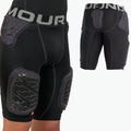 Under Armour Gameday Pro Youth Football Girdle Black Large Padded Compression Shorts