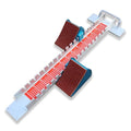 Ribowri 32-Inch Red Aircraft-Grade Aluminum Starting Blocks for Track & Field - 6 Adjustable Angles