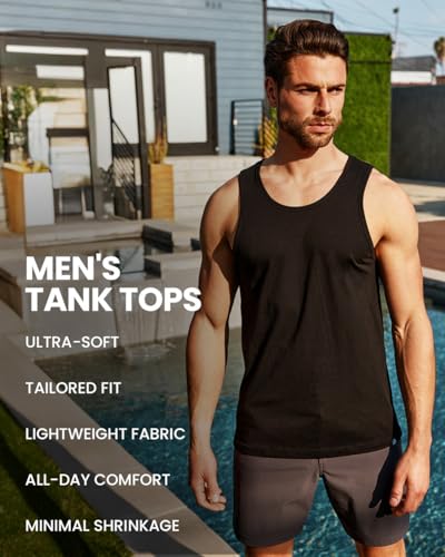 Basic Tank - X-Large Black Grey Navy No-Logo