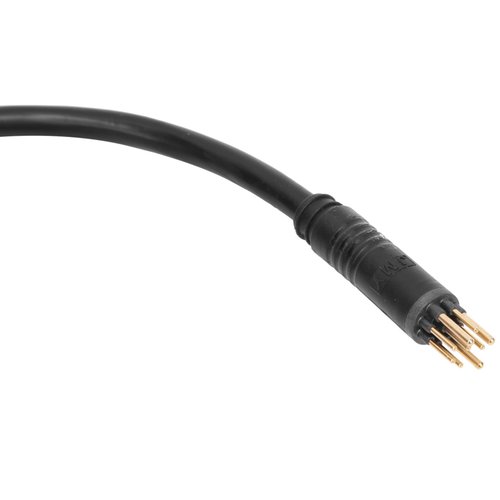 HilBeliFU 9 Pin Electric Bike Cable, Female to Male Electric Bike Connector Cable with Marking, Extension E Bike Conversion Cable Wheel Hub Motor Replacement Parts, 1.5x600mm