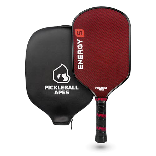 Harmony Series Pickleball Paddle Hybrid 16.4 x 7.6 inch Carbon Fiber USAPA Approved