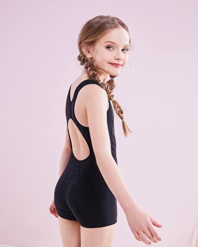 Girls' One-Piece Swimsuit Athletic Bathing Suit Size 6-16 Years