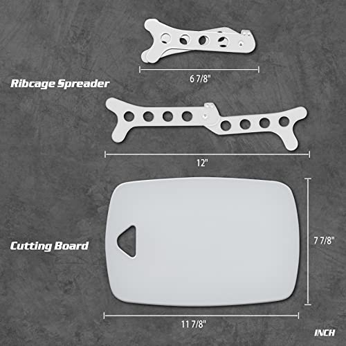 Hunting Deer Knife Set with Field Dressing Tools - Game Processing Kit