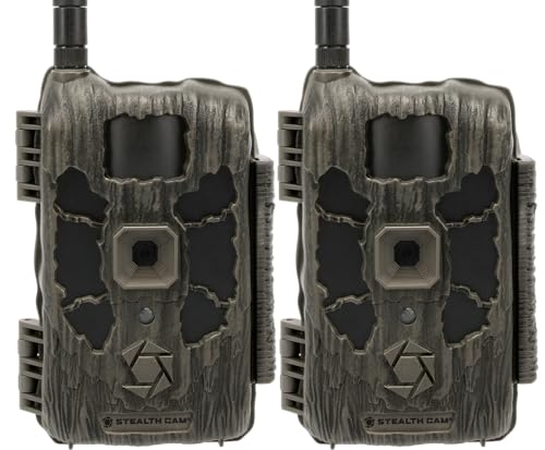 Dual Core Cellular Trail Camera 40MP with 2-Pack - Deceptor Max 2.0
