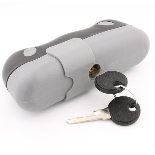 Tuff Bro Heavy Duty 14mm U Bar Bike Lock Anti-theft Bicycle U Lock with Mount Bracket & 2 Keys