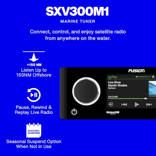 SiriusXM Marine Tuner SXV300M1 Satellite Radio Antenna for Boats