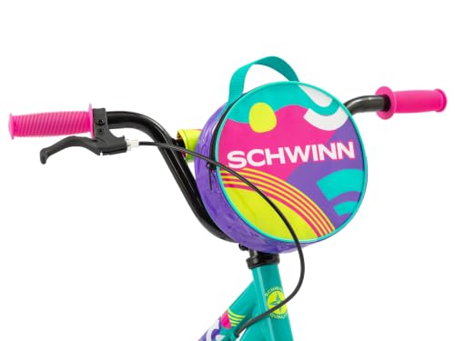 20-Inch Kids Bike with Training Wheels for Ages 3-5 - Schwinn Elm