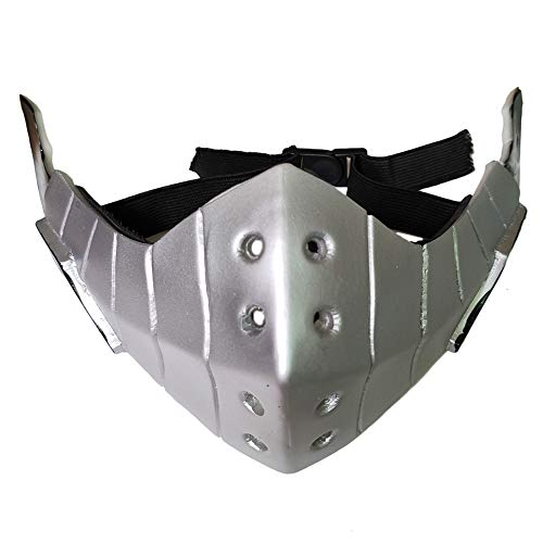 Adult Soft PVC Cosplay Mask Adjustable Unisex Costume Face Mask