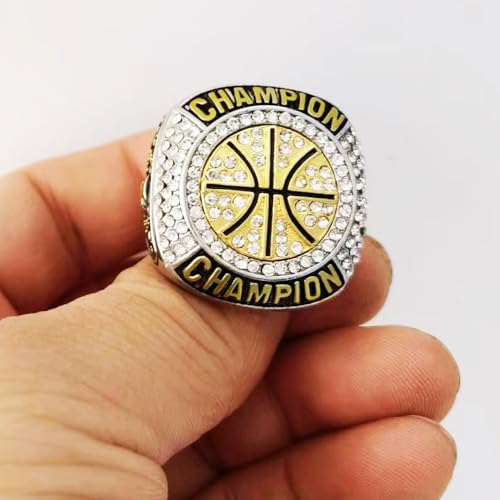 12 Pack Basketball Championship Rings 7-14 MVP Trophy Collectible Gift