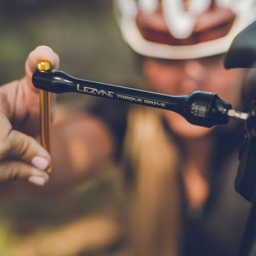 LEZYNE Torque Drive Bicycle Torque Wrench Set - 11 Bits, Black, Precise 2-10 Nm