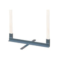 Birchwood Casey 18" Steel Folding Target Stand for Shooting - Durable Powder-Coated Metal Target Base Stand with 4 Stake Holes