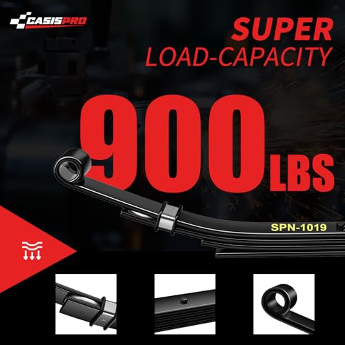 Heavy Duty Golf Cart Rear Leaf Spring Kit for Club Car DS 1981-2023