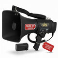 Uzi Square Bluetooth Megaphone 50W Loud Power Horn for Outdoor & Emergency Use