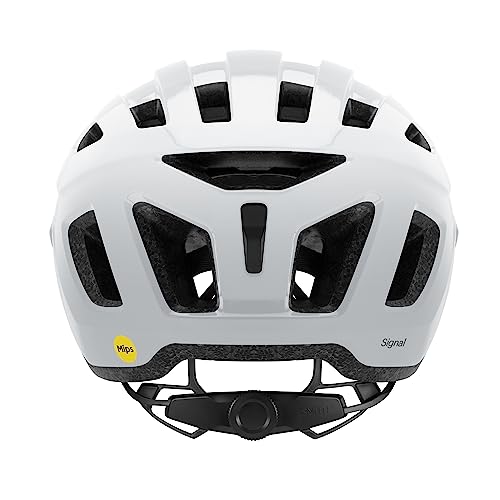 Smith Signal Cycling Helmet - White / Medium, MIPS Safety, Ventilated Protection