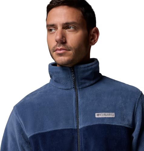 Columbia Men's Steens Mountain Full Zip Fleece Jacket XL Dark Mountain Navy