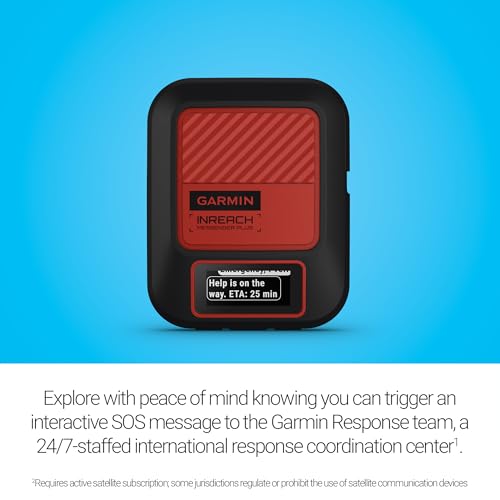 Garmin inReach Messenger Plus Satellite Communicator with Photo and Voice Messaging - New
