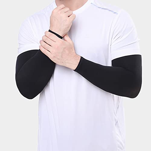 Cooling Sun Protection Arm Sleeves for Men - Compression Cover