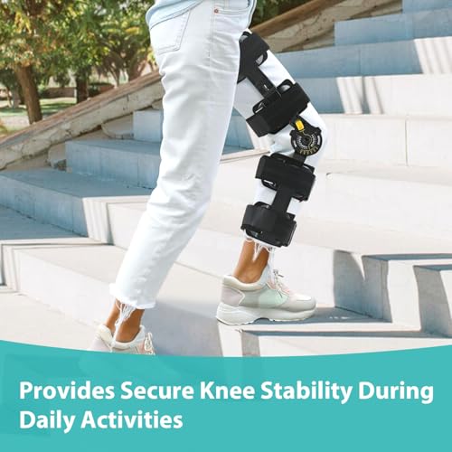 Gambo Hinged Knee Brace for ACL MCL PCL Injuries & Arthritis Support