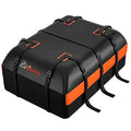 20 Cu Ft Waterproof Car Roof Cargo Bag with Racks & Locks – Heavy Duty Vehicle Luggage Carrier