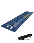 Broad Jump Mat with Feet & CM Marks for Home Exercise & PE Training