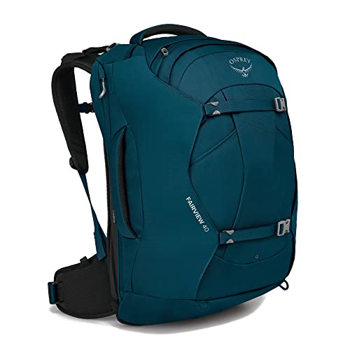 Travel Backpack for Women 40L Night Jungle Blue - Lightweight & Durable