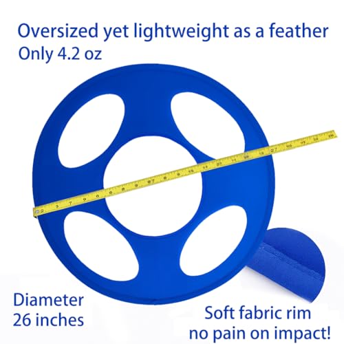 29 Inch Giant Flying Disc Soft & Foldable Floats in Air for Kids & Family Outdoor Play