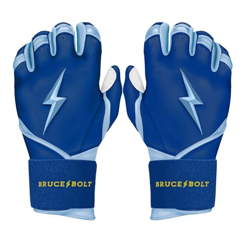 Bruce Bolt Bear Series Batting Gloves - Adult & Youth Baseball Gloves