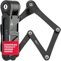 Seatylock FoldyLock Compact Black Folding Bike Lock 33.5 Inch Key Security