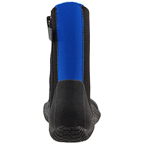 NRS Comm-5 Wetshoe - 5mm Neoprene, Black, Size 11, Durable Grip