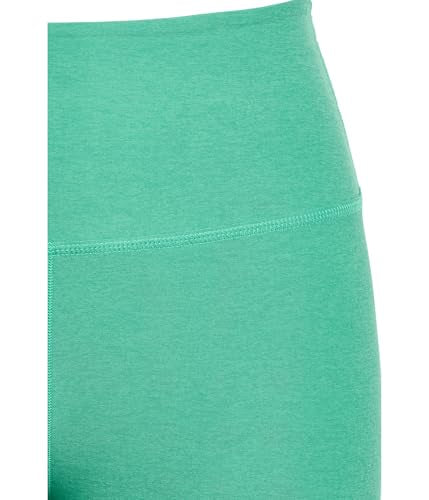 Beyond Yoga Women's Spacedye Keep Pace 7" Shorts - Bright Emerald Heather