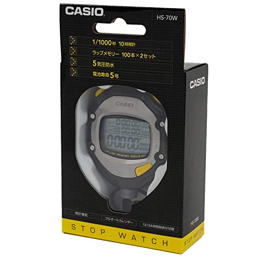 Casio HS-70W-1JH Digital Stopwatch Japan Import