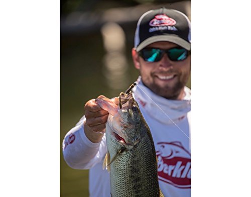 Fishing Worm Bait - Watermelon Red, 4.5 Inch, PowerBait MaxScent Hit Worm