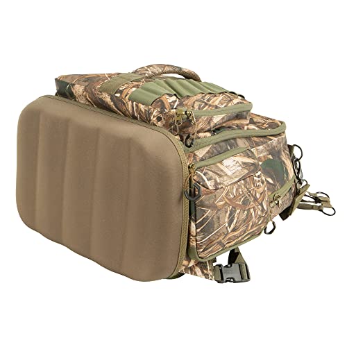 Allen Company Gear Fit Pursuit Punisher Camo Waterfowl Hunting Backpack for Men and Women - Shotgun and Bow Carry Bag - Holds Shooting Accessories and Camping Gear - â€ŽRealtree Max-5 Camo