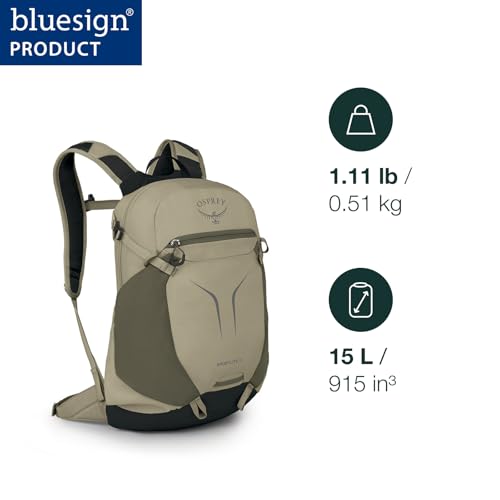 Osprey Sportlite 15L Lightweight Hiking Backpack - Raven Black / 15L
