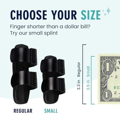 Small Padded Trigger Finger Splint - Adjustable Support for Pain Relief