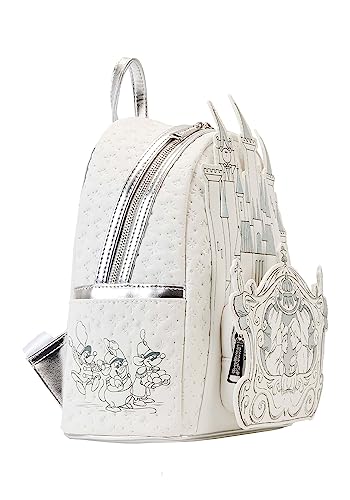 Disney Cinderella Mini Backpack Loungefly Vegan Leather Girl's Bag - One Size