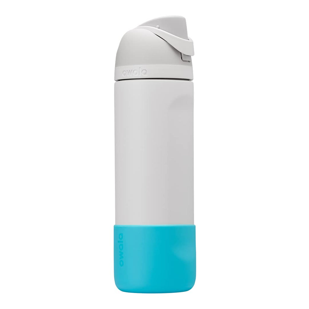 Owala Silicone Boot Accessory for Stainless Steel Water Bottles, Anti-Slip Dent Protective Sleeve, Protects FreeSip, Bright Blue, Made 24 Oz Water Bottle