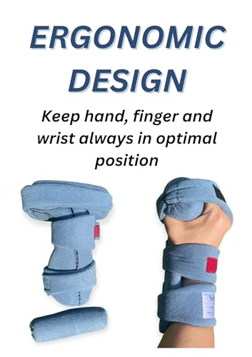 SOFTPRO WHFO Grip Orthosis for Left Hand, Large - Wrist, Finger Support for Arthritis & Deviation