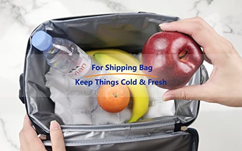 Reusable Ice Pack Sheets for Coolers and Lunch Bags, Flexible Flat Ice Sheets