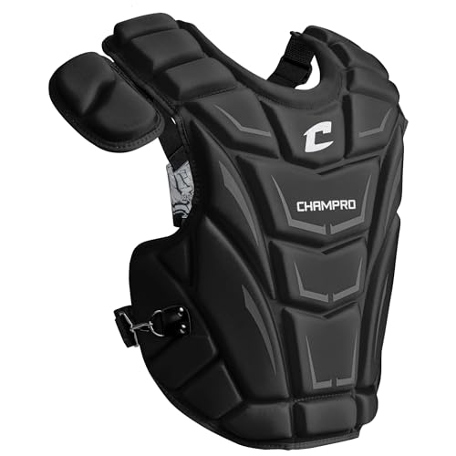 Champro Optimus MVP Catchers Chest Protector - Black / 16.5"