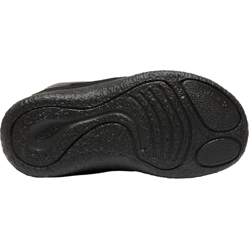 Kids Waterproof Quilted Mid Height Boots - Black/Black, Big Kid