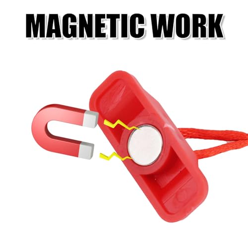 2 Pack Treadmill Magnet Safety Keys - Emergency Stop Clips