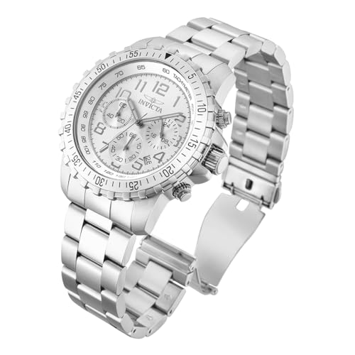 Invicta Men’s 1326 Invicta II Chronograph Watch - Black Dial & Two-Tone Steel, Variation 6620