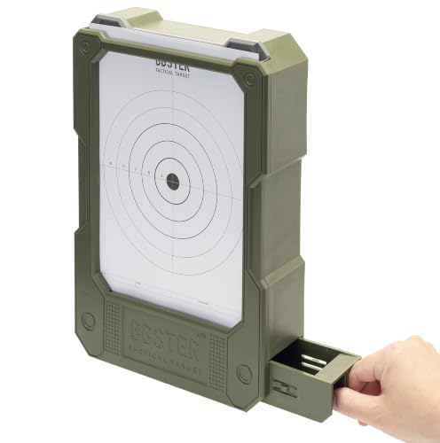 BBSTER Mechanical BB Target Trap for Airsoft, 400+ FPS, Reusable & Shock-Absorbing