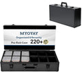 MYOYAY 6-Row Card Storage Case for Graded Sports Cards | Holds 220+ PSA & GMA Slabs