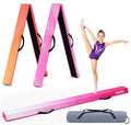 Hurtle Foldable Balance Beam for Kids and Toddlers - Purple 8FT with Carry Bag