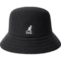 Kangol Wool Lahinch Bucket Hat Large Black - Classic Knitted Wool Cap
