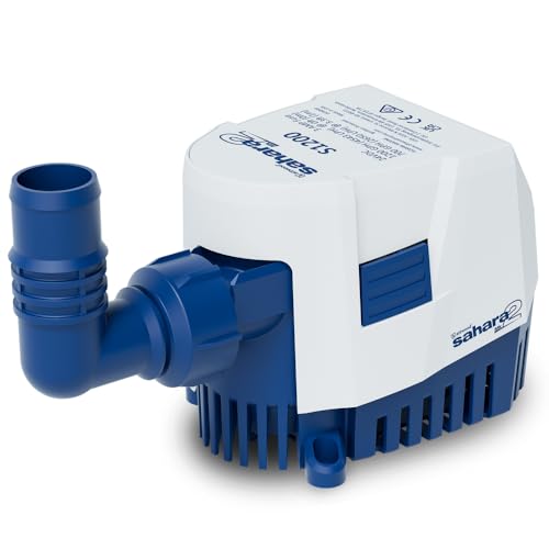 Attwood Sahara MK2 S1200 12V Automatic Bilge Pump 1200 GPH Replacement