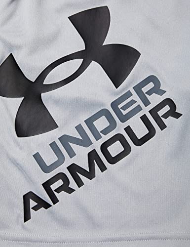 Under Armour Boys' Prototype 2.0 Logo Shorts - X-Large Mod Gray & Black