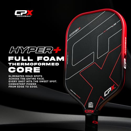 Red 16mm Full Foam Pickleball with Hyperfoam X Core™ Technology - Hyper+ Series